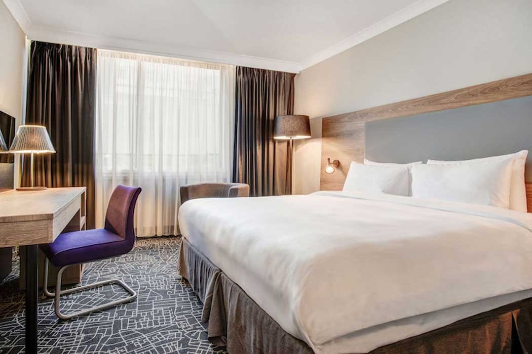 The smallest, and cheapest, rooms at the Radisson London Heathrow are the 16m2 cosy rooms. (Photo: Radisson Hotel Group)