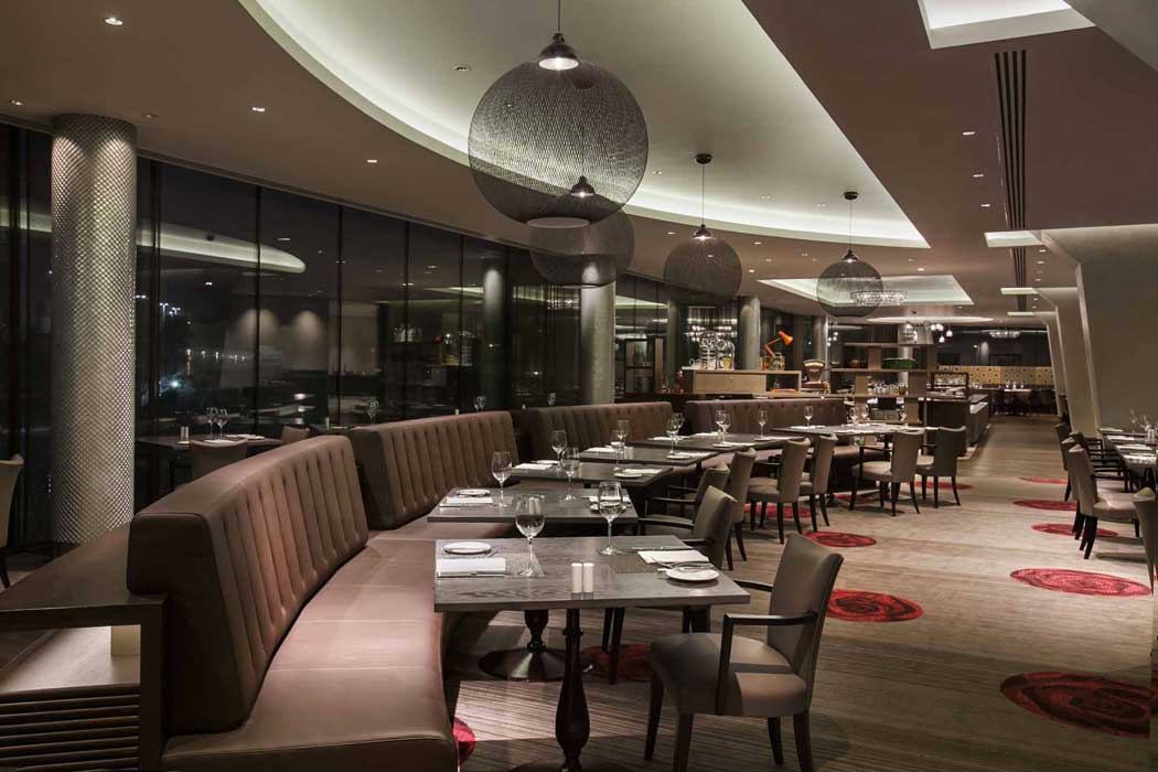 Associations Restaurant at the Hilton London Wembley hotel is a more upmarket dining option. (Photo © 2019 Hilton)