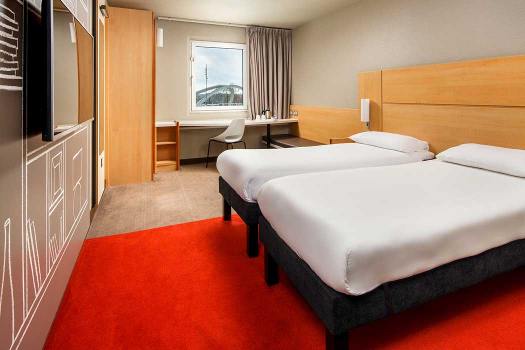 A twin room at the ibis Wembley hotel. (Photo: ALL – Accor Live Limitless)