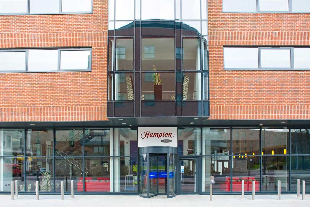 The Hampton by Hilton Liverpool City Centre hotel is a modern eight-storey building in the Baltic Triangle. (Photo © 2019 Hilton)
