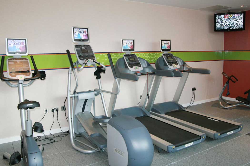 Guests staying at the hotel have access to a fitness centre. (Photo © 2019 Hilton)