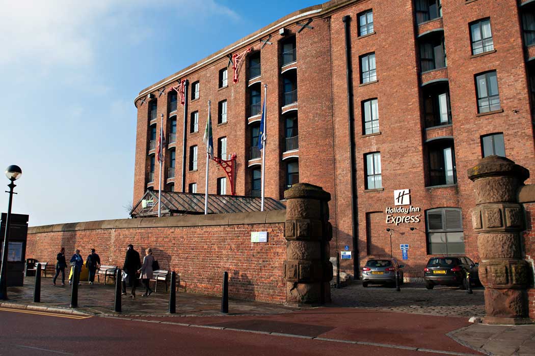 The Holiday Inn Express Albert Dock hotel is in a former warehouse in Albert Dock, which is part of Liverpool’s Unesco World Heritage-listed waterfront area. (Photo: IHG)