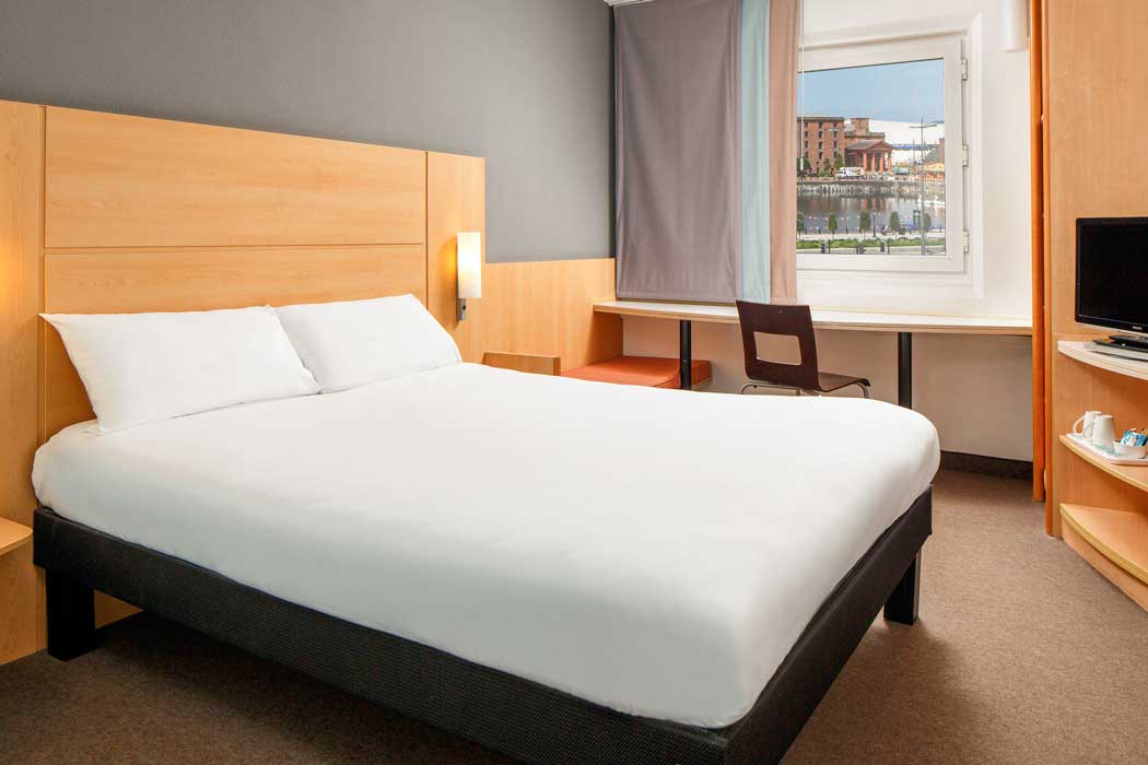A double room at the ibis Liverpool Centre Albert Dock hotel. (Photo: ALL – Accor Live Limitless)