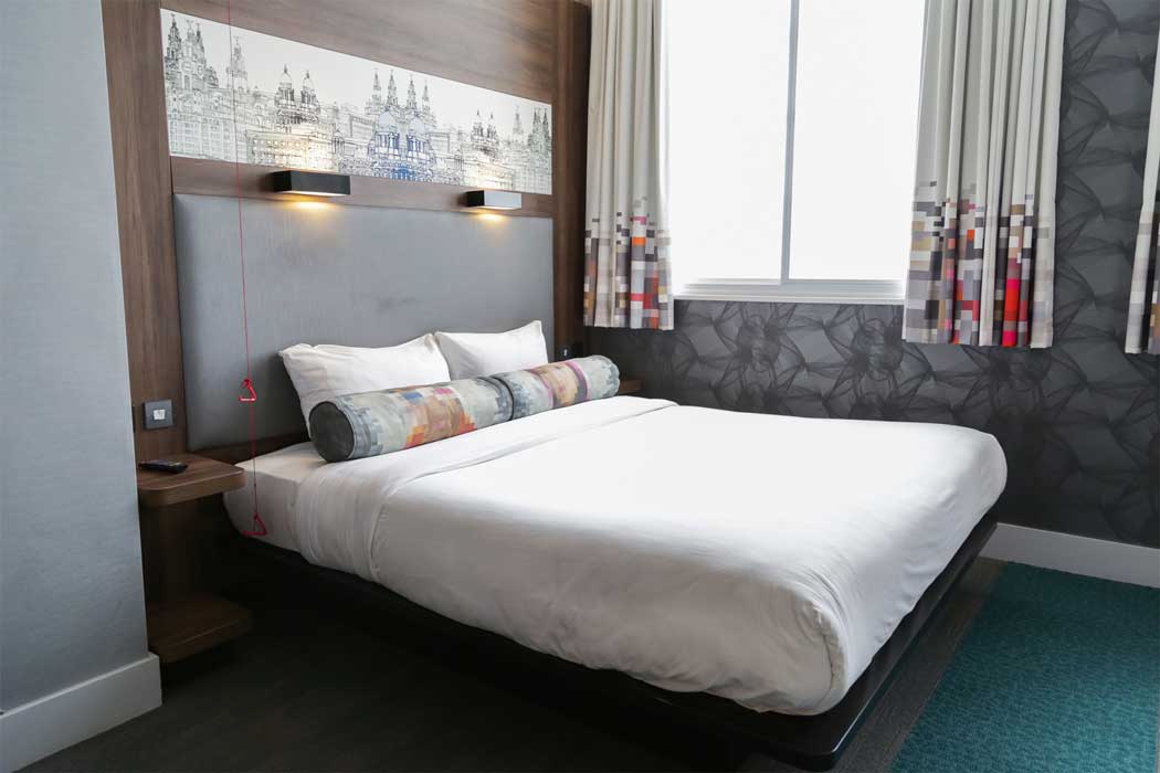A standard guest room at the Aloft Liverpool hotel. (Photo: Marriott)