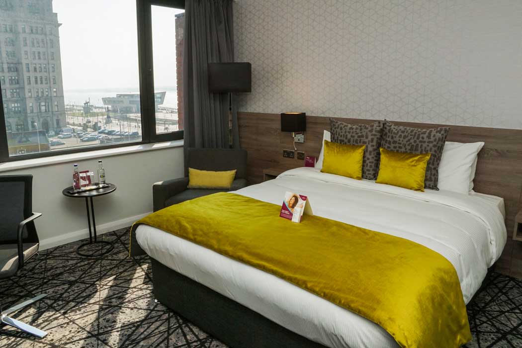 A guest room at Crowne Plaza Liverpool City Centre. (Photo: IHG)