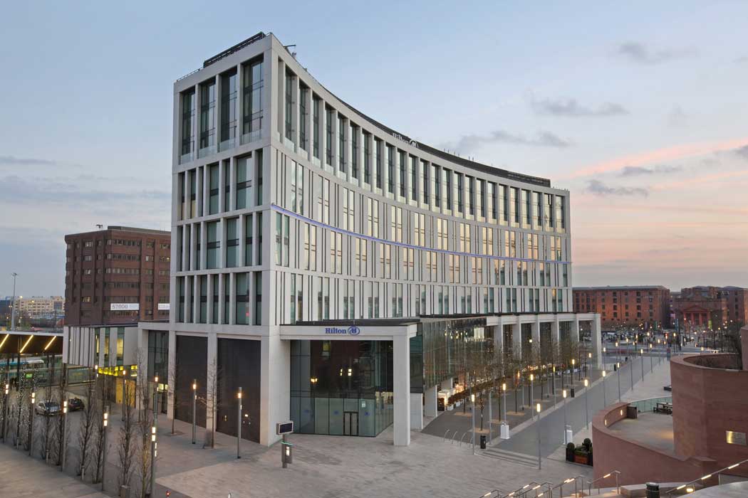 The Hilton Liverpool City Centre is a modern hotel with a great location close to Albert Dock and Liverpool One. (Photo © 2019 Hilton)