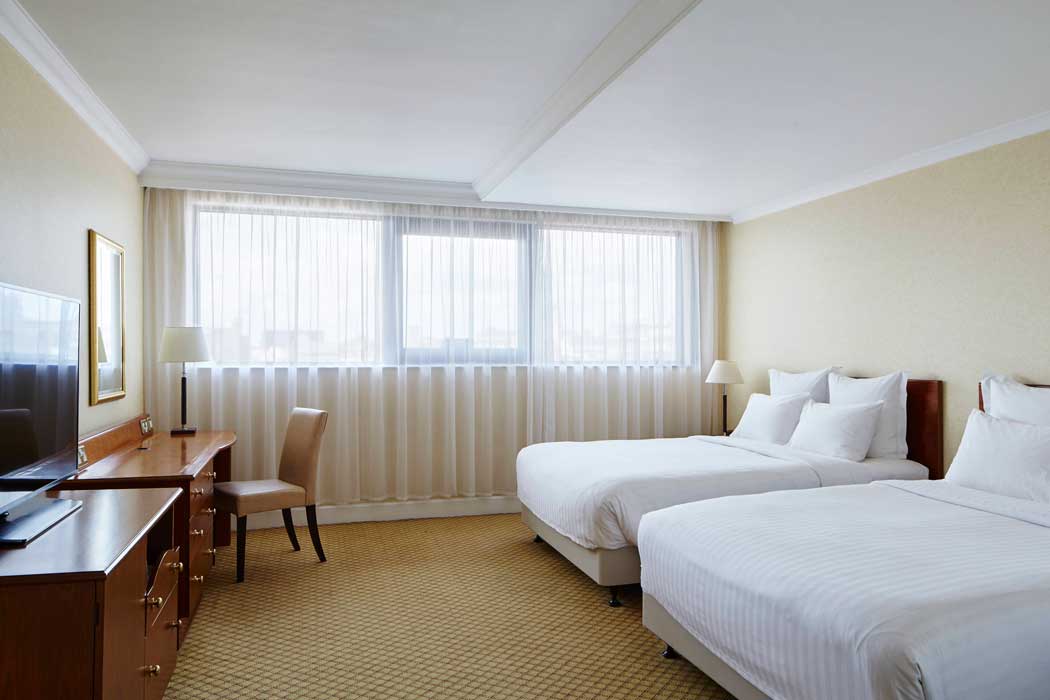 A twin room. (Photo: Marriott)