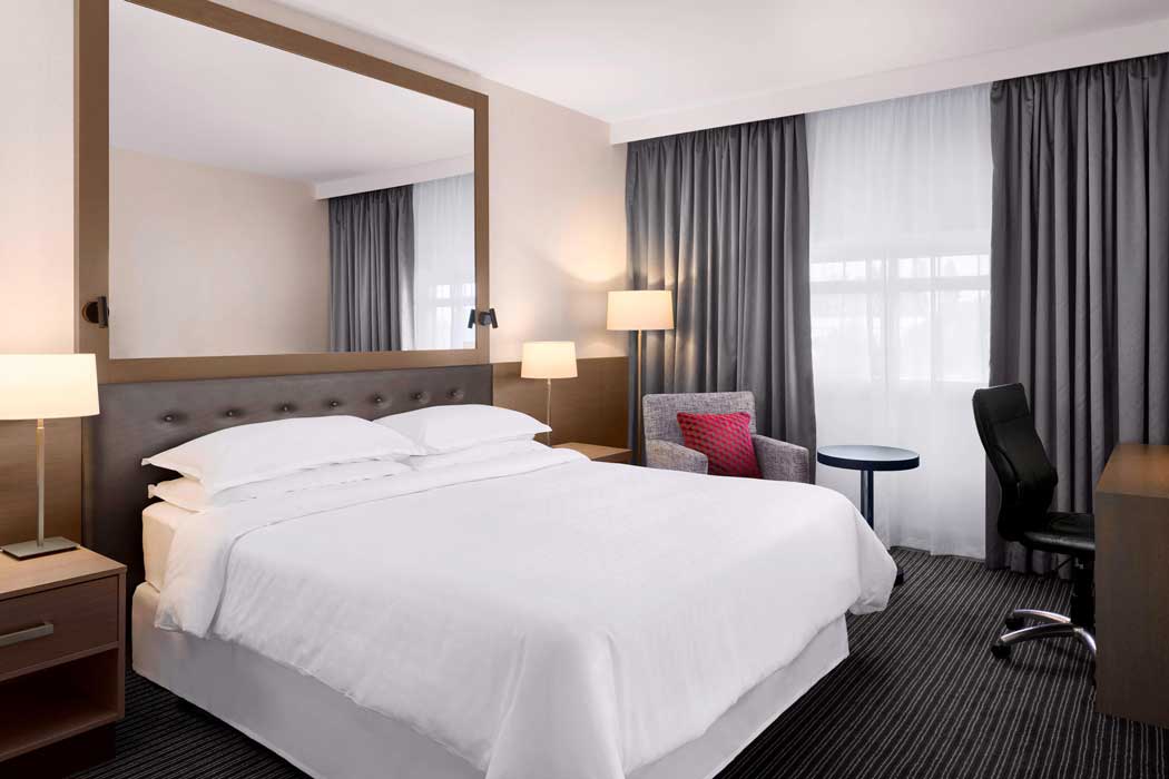 A double guest room. (Photo: Marriott)