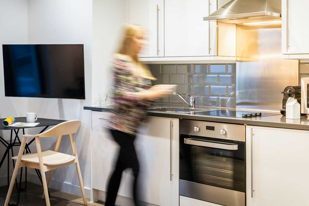 Having a kitchen inside your self-contained apartment means that you can save money by preparing your own meals. (Photo: ALL – Accor Live Limitless)