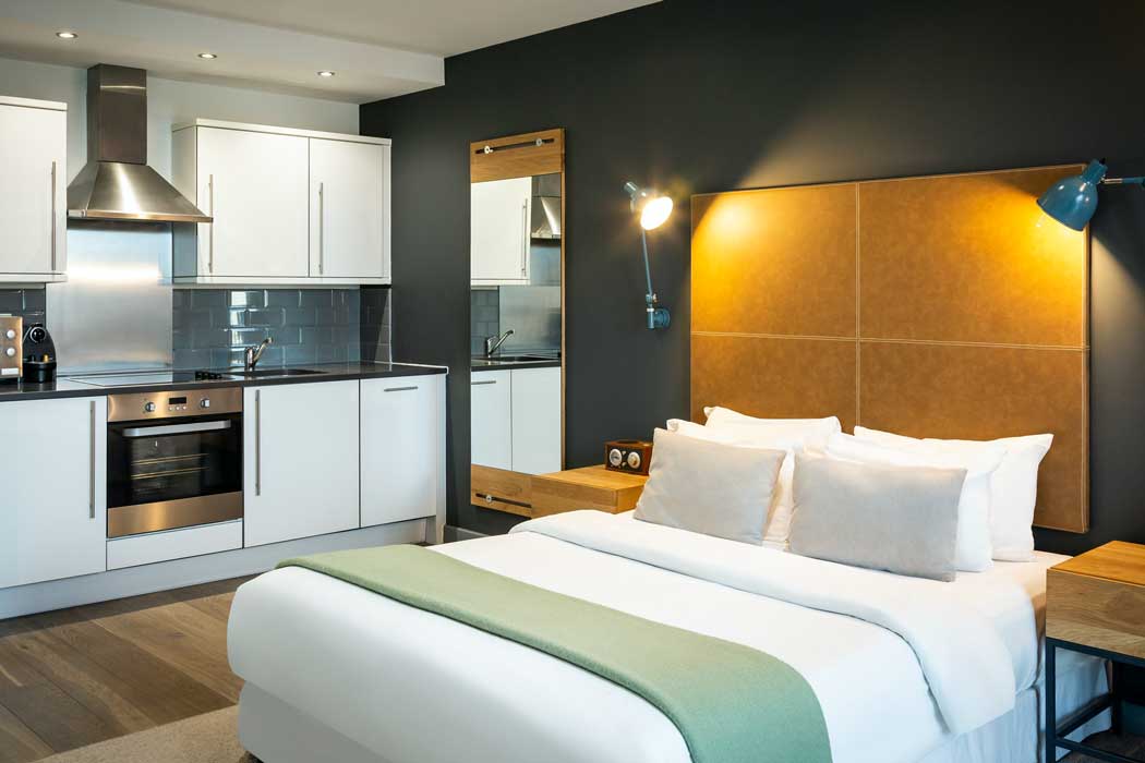 The studio apartments are compact but offer all you need including a fully-equipped kitchen. (Photo: ALL – Accor Live Limitless)
