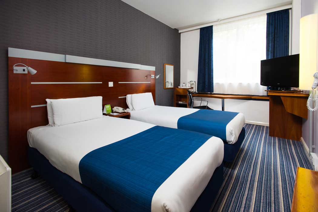 One of the hotel’s twin rooms. (Photo: IHG)