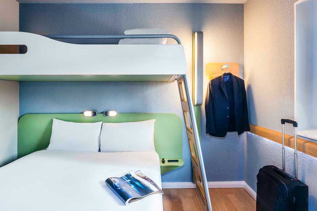 Many of the rooms have a single bunk above a double bed meaning that they can double as either a double or a twin room. (Photo: ALL – Accor Live Limitless)