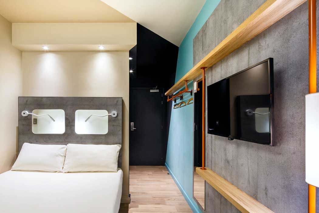 A double room at the ibis budget London Hounslow. (Photo: ALL – Accor Live Limitless)