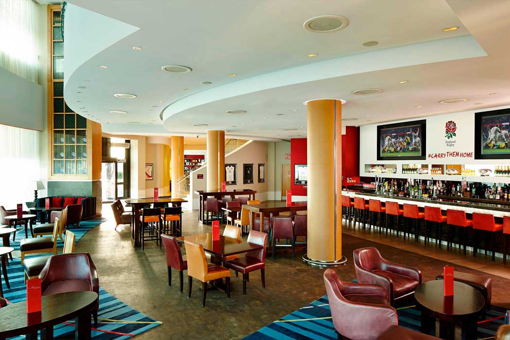The Side Step Bar is the hotel’s sports bar. (Photo: Marriott)