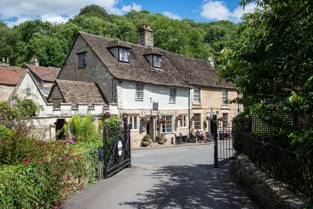The 13th-century Castle Inn is a charming small 12-room hotel with an adjoining pub in the centre of Castle Combe. (Photo: Exclusive Hotels)