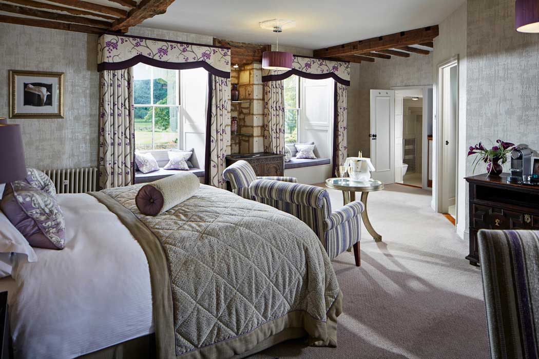 The rooms at the Manor House Hotel are spacious and decorated in a traditional style. (Photo © Exclusive Hotels and Venues)