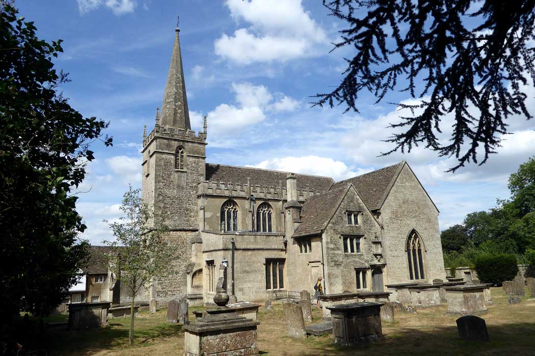 The 14th-century St Cyriac’s Church in Lacock is a lovely spot to take a look at while wandering around Lacock. (Photo: Ethan Doyle White [CC BY-SA 4.0])