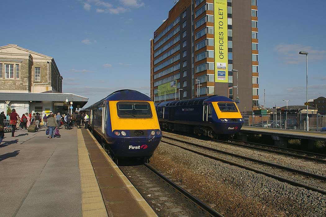 Swindon railway station in Wiltshire englandrover