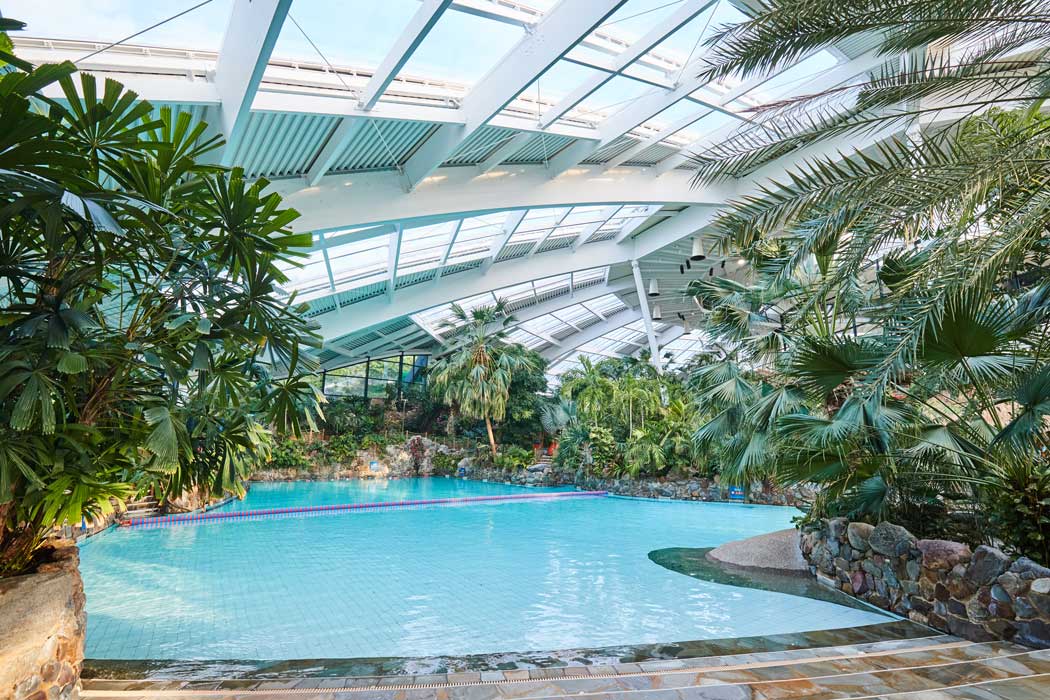 The indoor tropical swimming pool is a major component of a Centre Parcs resort. (Photo Centre Parcs)