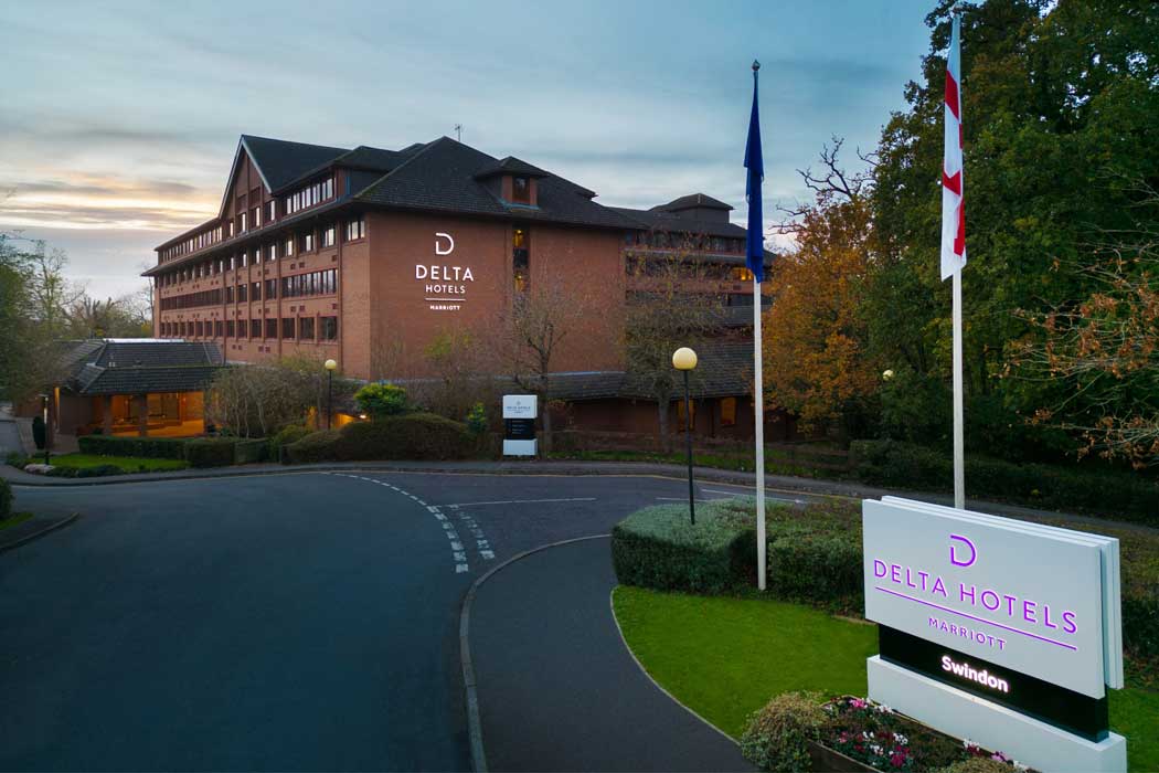 The Delta by Marriott Swindon is 2.5km (1½ miles) south of the town centre. Despite being located outside the town centre, it has a better location than many other hotels in Swindon and it is possible to walk from here to the Old Town in 10 minutes and walk into the town centre in half an hour. (Photo: Marriott)