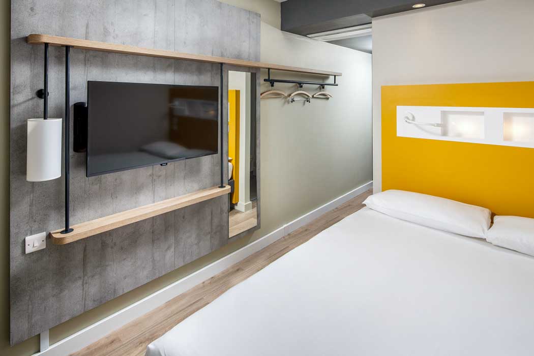 A double room at the ibis budget Swindon hotel. (Photo: ALL – Accor Live Limitless)