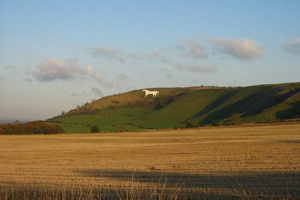 The Westbury White Horse can be seen from up to 26km (16 miles) away. (Photo: Jethrothompson [CC BY-SA 3.0])