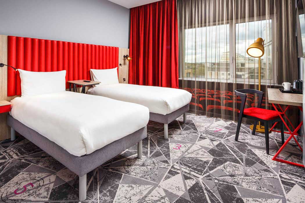 A twin room at the ibis Styles London Ealing hotel. (Photo: ALL – Accor Live Limitless)