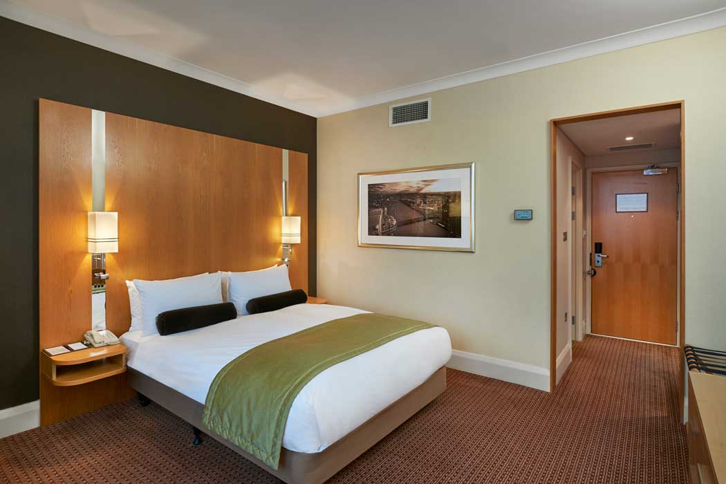 A standard double room at the Crowne Plaza London Ealing hotel. (Photo: IHG)