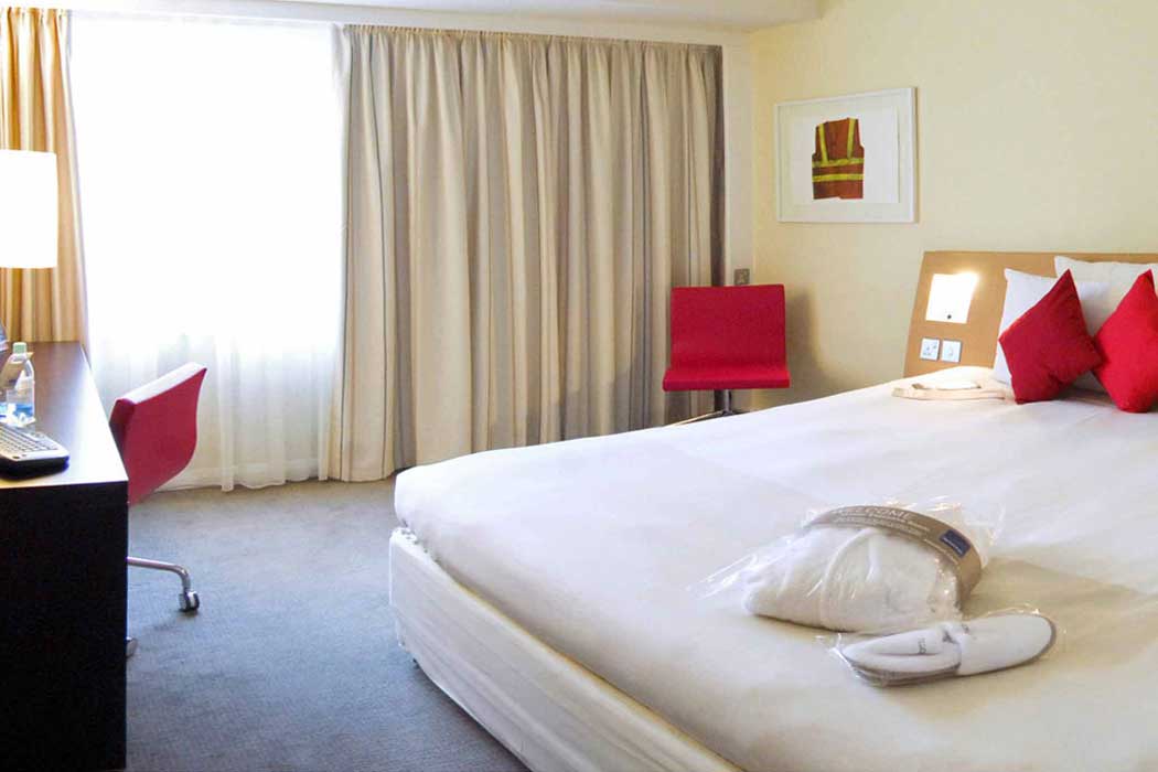 A double room at the Novotel London Greenwich Hotel. (Photo: ALL – Accor Live Limitless)