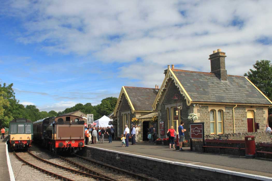 The Victorian-era Bitton railway station lies at the centre of the Avon Valley Railway line and it is where all trips begin and end. (Photo: Geof Sheppard [CC BY-SA 4.0])