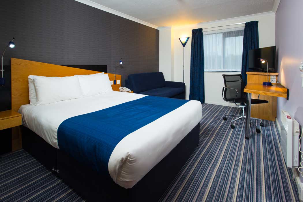 A standard double room at the Holiday Inn Express Bristol Filton hotel. (Photo: IHG)