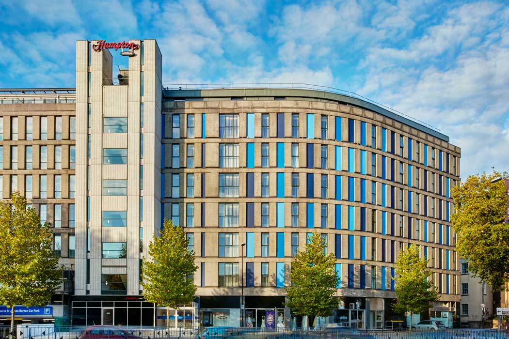 The Hampton by Hilton Bristol City Centre is a good value accommodation option considering its relatively high standard of accommodation and central location. (Photo © 2020 Hilton)