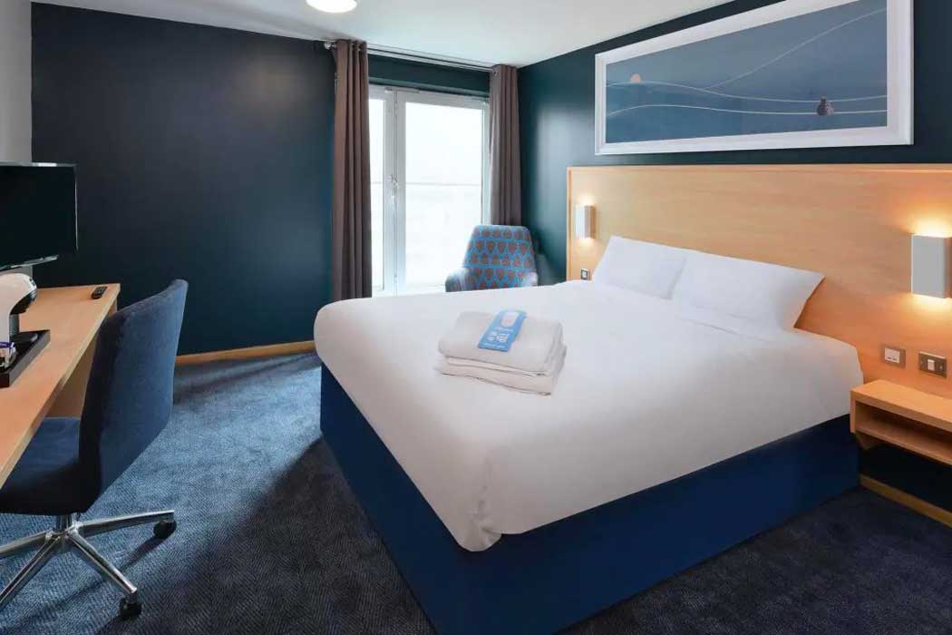 Rooms at the Travelodge Bristol Central Mitchell Lane hotel feature Travelodge's new room design and, as such, it offers a higher standard of accommodation than the average Travelodge hotel. (Photo © Travelodge)