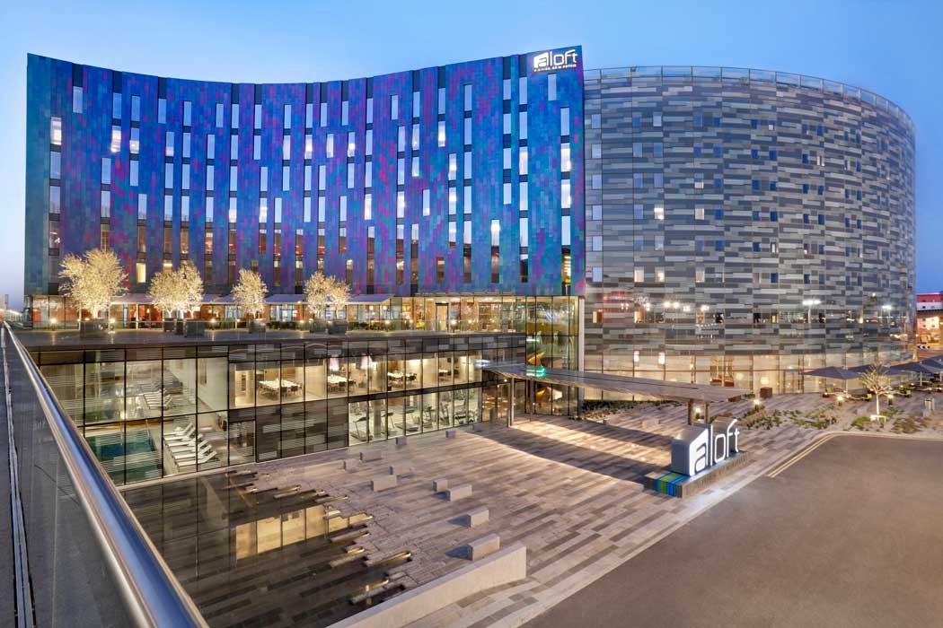 As the only hotel directly connected to the ExCeL exhibition centre, the Aloft London Excel hotel isa very popular accommodation option with business travellers. (Photo: Marriott)