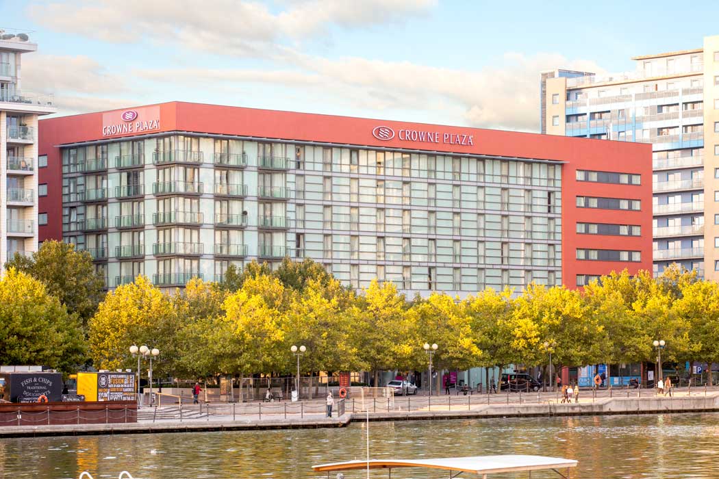 The Crowne Plaza London Docklands is a modern hotel catering to business travellers visiting London to attend events at the ExCeL exhibition and convention centre. (Photo: IHG)