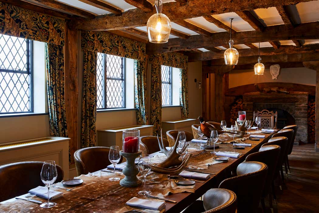 The banquet room in the hotel’s Woodsman Restaurant. (Photo: IHG)