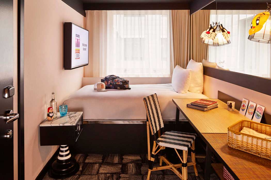One of the hotel’s small rooms. (Photo: ALL – Accor Live Limitless)