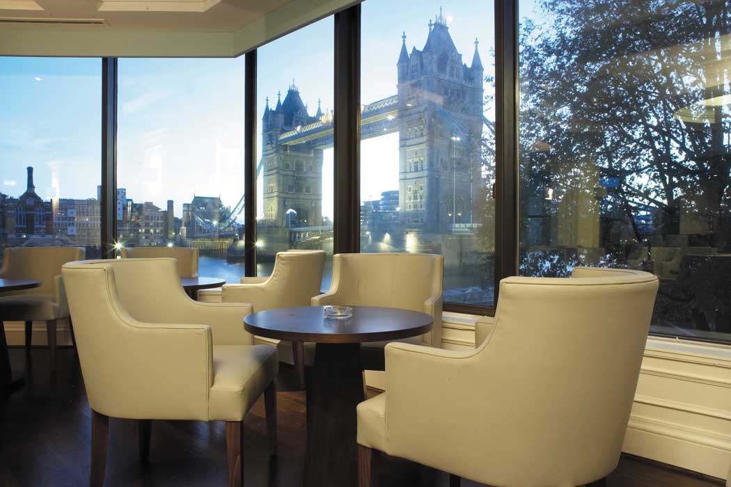 The Xi Bar & Lounge is a great spot for a drink with a panoramic backdrop of Tower Bridge. (Photo: GLH Hotels)