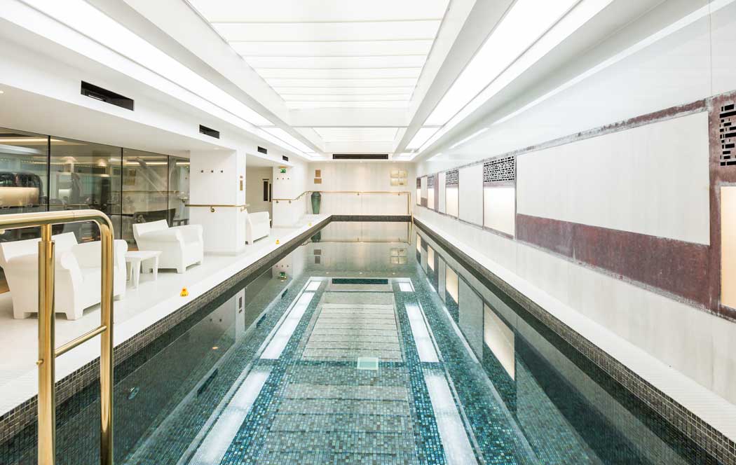 The swimming pool in the hotel’s basement. (Photo: Design Hotels™)