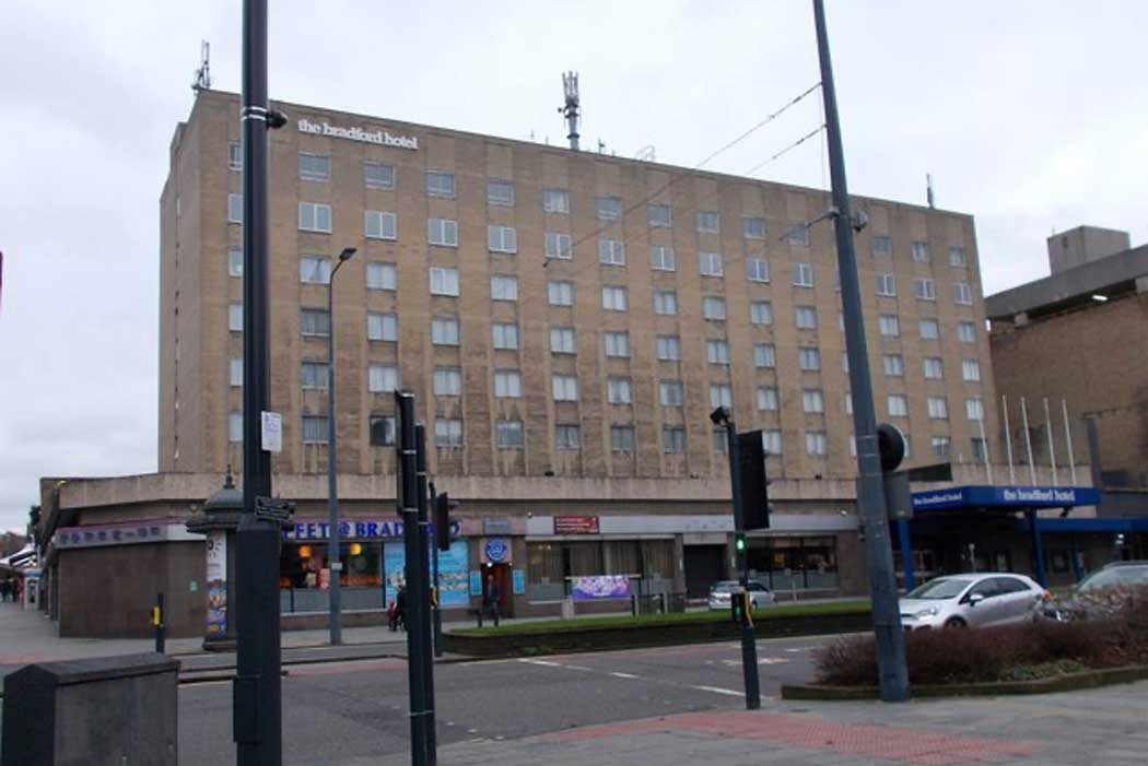 The Bradford Hotel may not be the most attractive building but its city centre location is very convenient Photo Betty Longbottom CC BY-SA 20