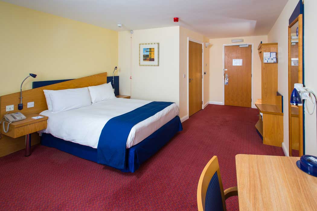 A guest room at the Holiday Inn Express Bradford City Centre. (Photo: IHG)
