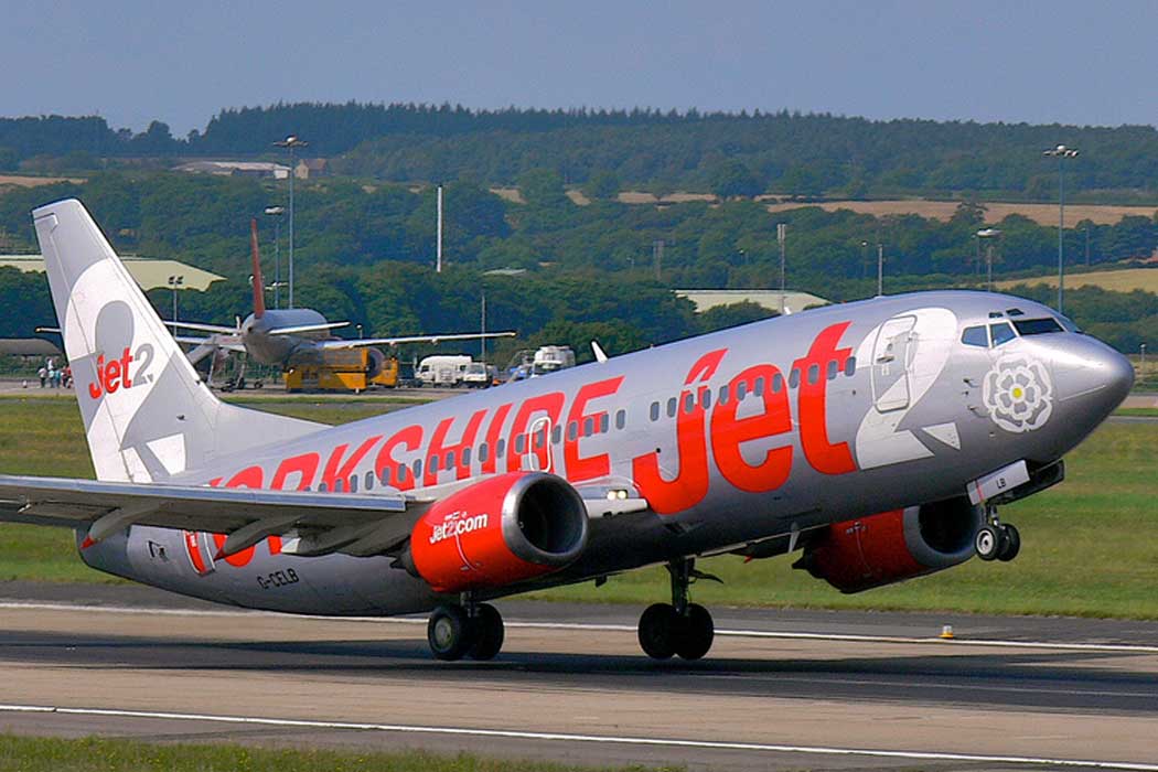 Budget airline Jet2 is based at Leeds Bradford Airport. (Photo: 54north [CC BY-SA 3.0])