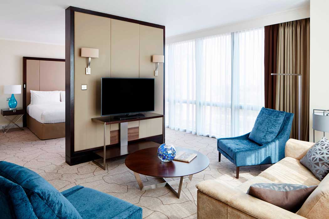 One of the hotel’s executive suites. (Photo: Marriott)