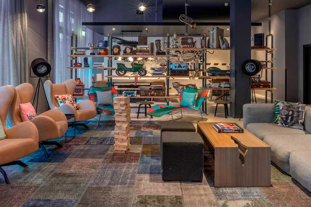 A sitting area in the ground floor lobby. (Photo: Marriott)