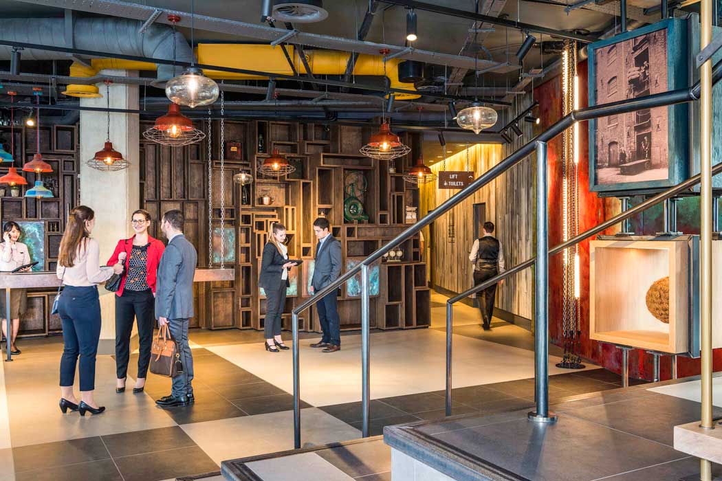 The public areas feature a hip industrial-themed decor that is inspired by the Dockland’s maritime history. (Photo: ALL – Accor Live Limitless)