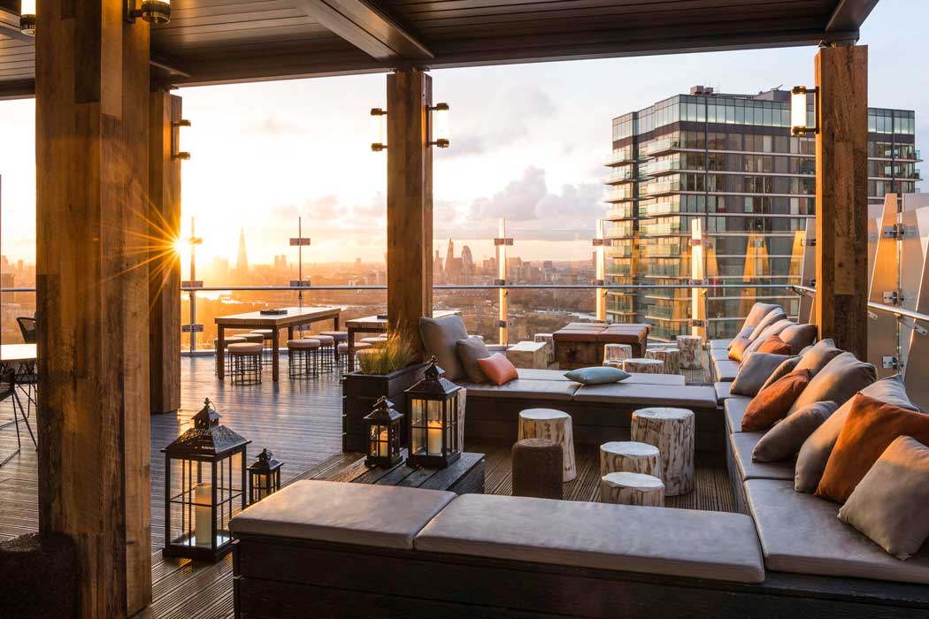 The 39th-floor rooftop bar offers spectacular views of London. (Photo: ALL – Accor Live Limitless)