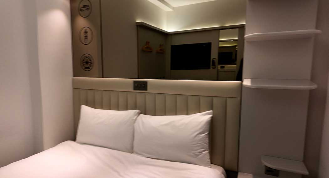 A room at the Point A Canary Wharf hotel (Photo © 2025 Rover Media)