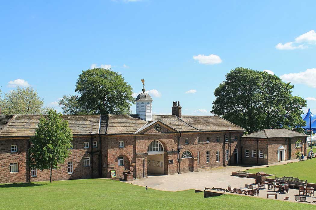 The stable block at Temple Newsam. 