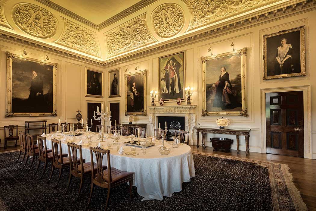 Inside the State Dining Room at Harewood House. (Photo: Michael D Beckwith)