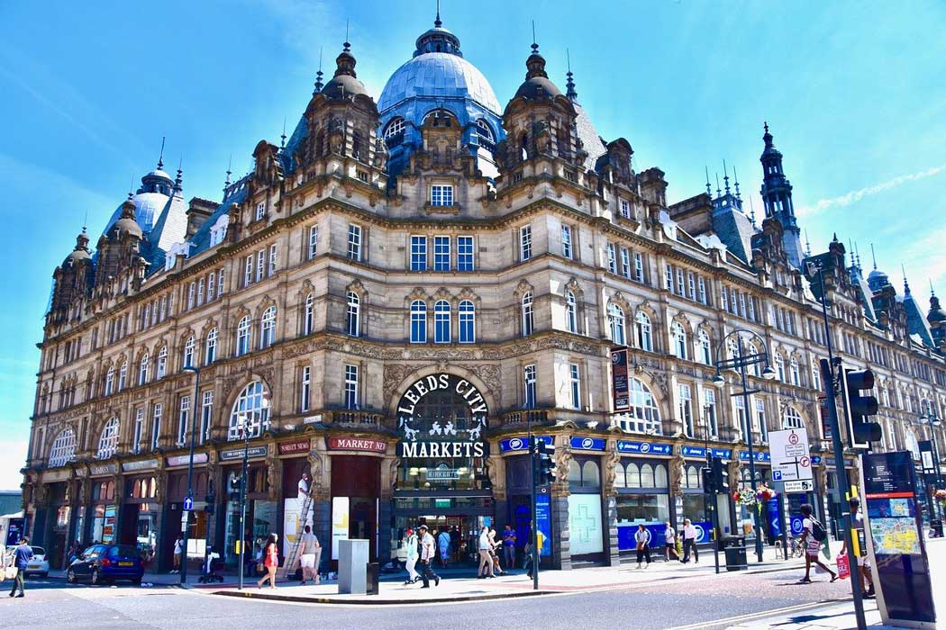 Leeds Kirkgate Market is one of Europe's largest covered markets. It is a great spot to visit for something tasty to eat from one of the market's 800 stalls. 